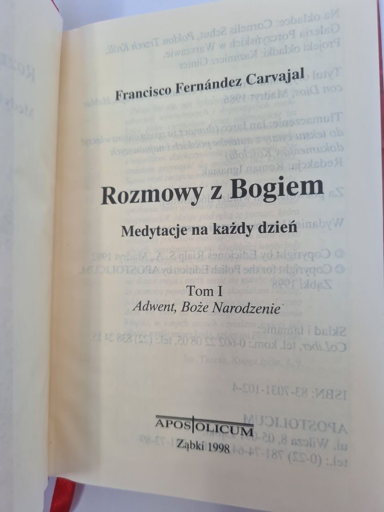 Rozmowy z Bogiem. Medytacje na każdy dzień - Tom pierwszy