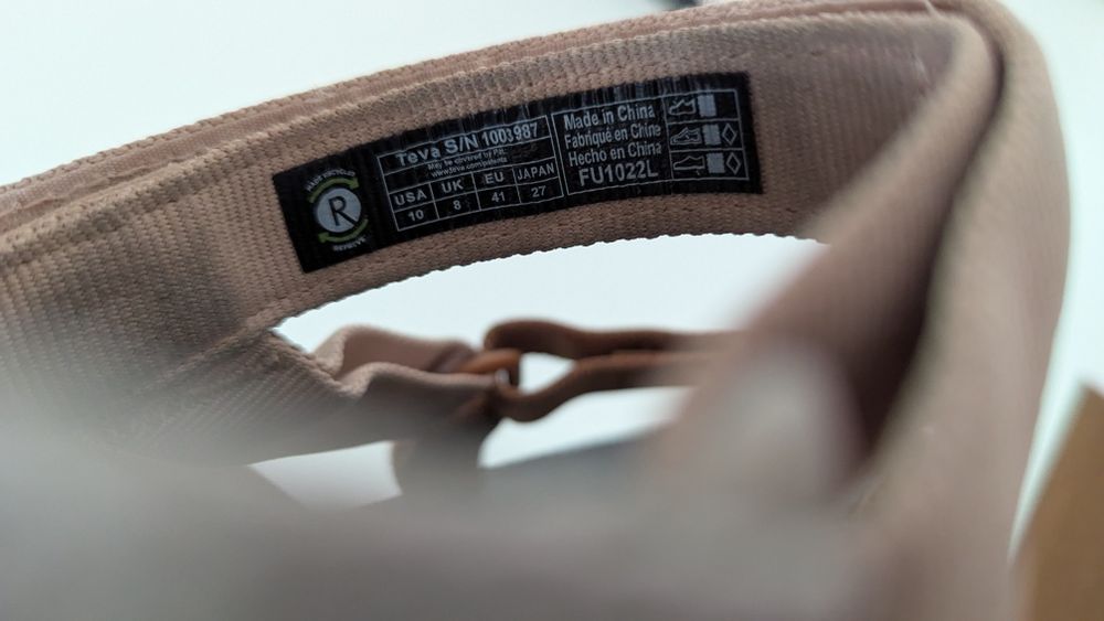 Teva Sandały beżowe