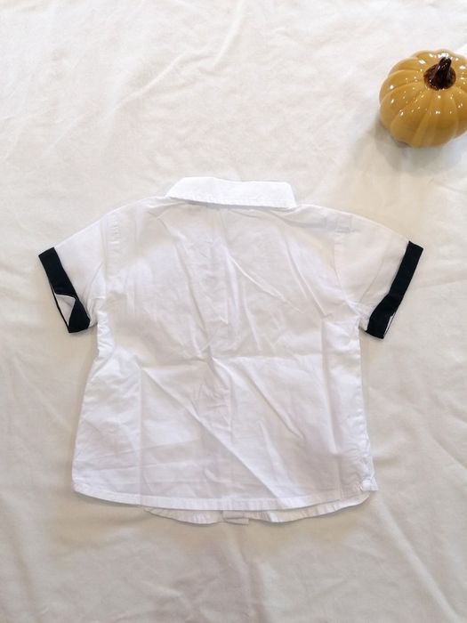 Camisa de Manga Curta de Bebé Menino