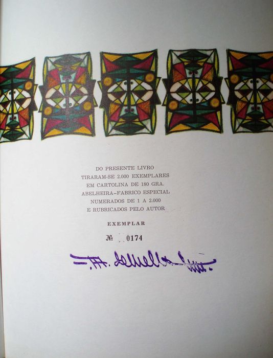 Livro com 75 ilustrações de Thomaz de Mello - " Feitiço "