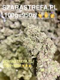 WHITE WIDOW 100g SZARASTREFA.PL Marihuana 0,3>Thc CBD Susz Topy