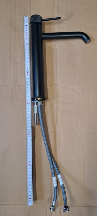 Bateria umywalkowa czarna