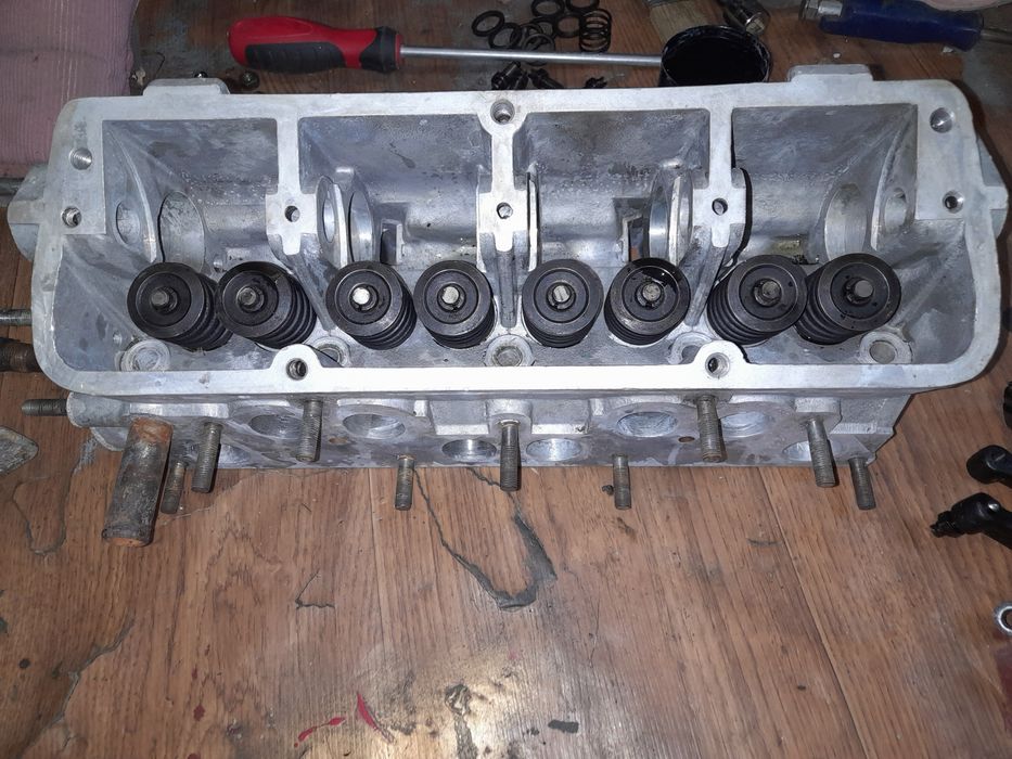 Головка блока цилиндров Таврия Славута 1.1 1.2 1.3 ГБЦ после ремонта