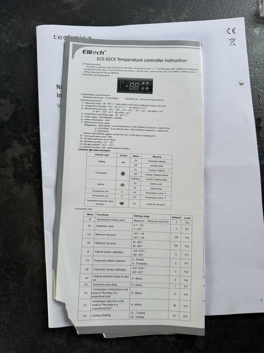 Nadstawka chłodnicza x4 GN 1/3 1200x395x435mm
