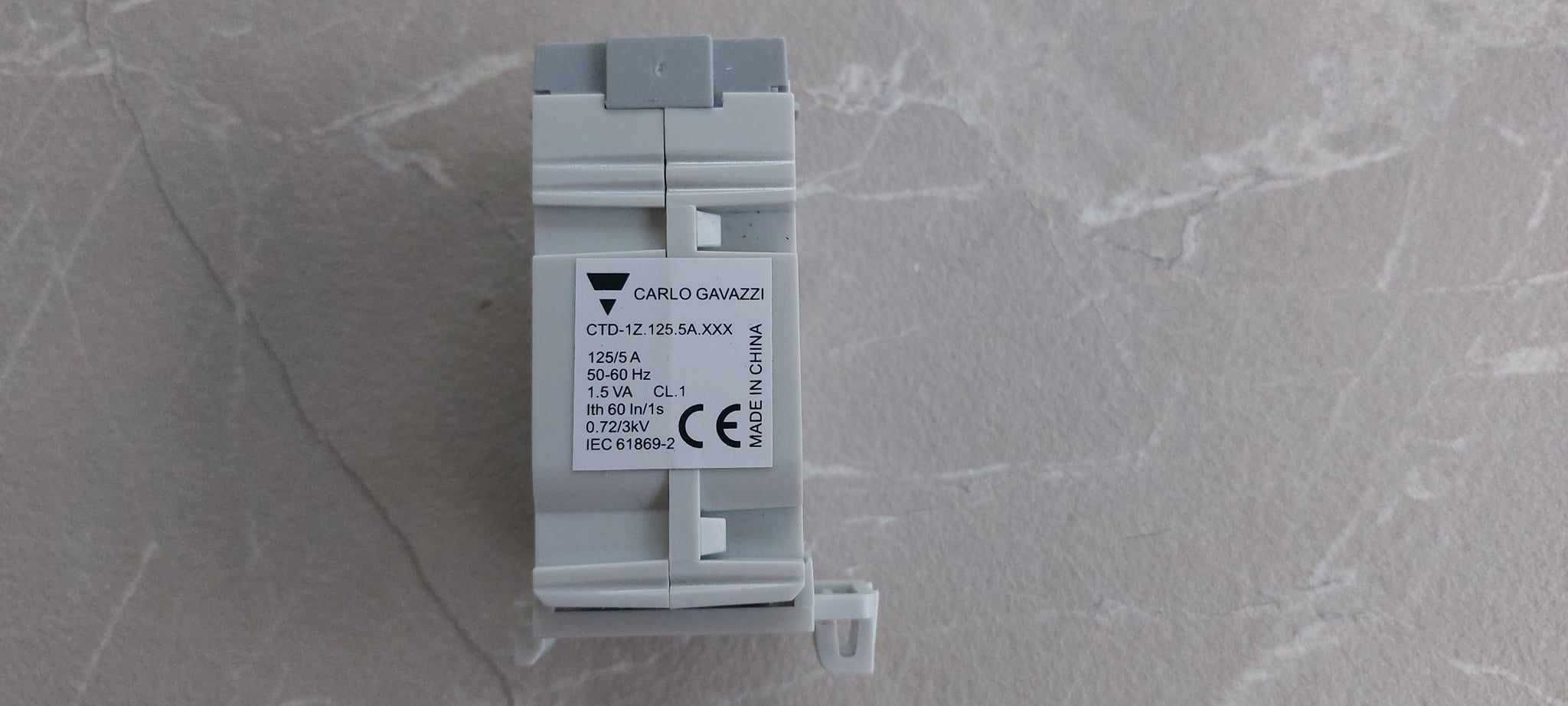 Przekładnik prądowy 125/5A 2,5VA kl.1 na kabel fi22 CTD1Z1255AXXX