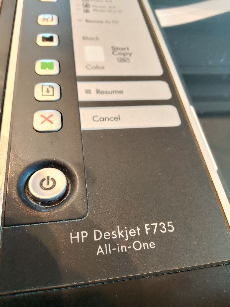 Drukarka wielofunkcyjna HP Deskjet F735 | sprawna