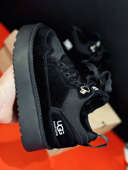 Кроссовки UGG Lowmel Australia Овчина Угг, Уггі натуральный замш /Уги