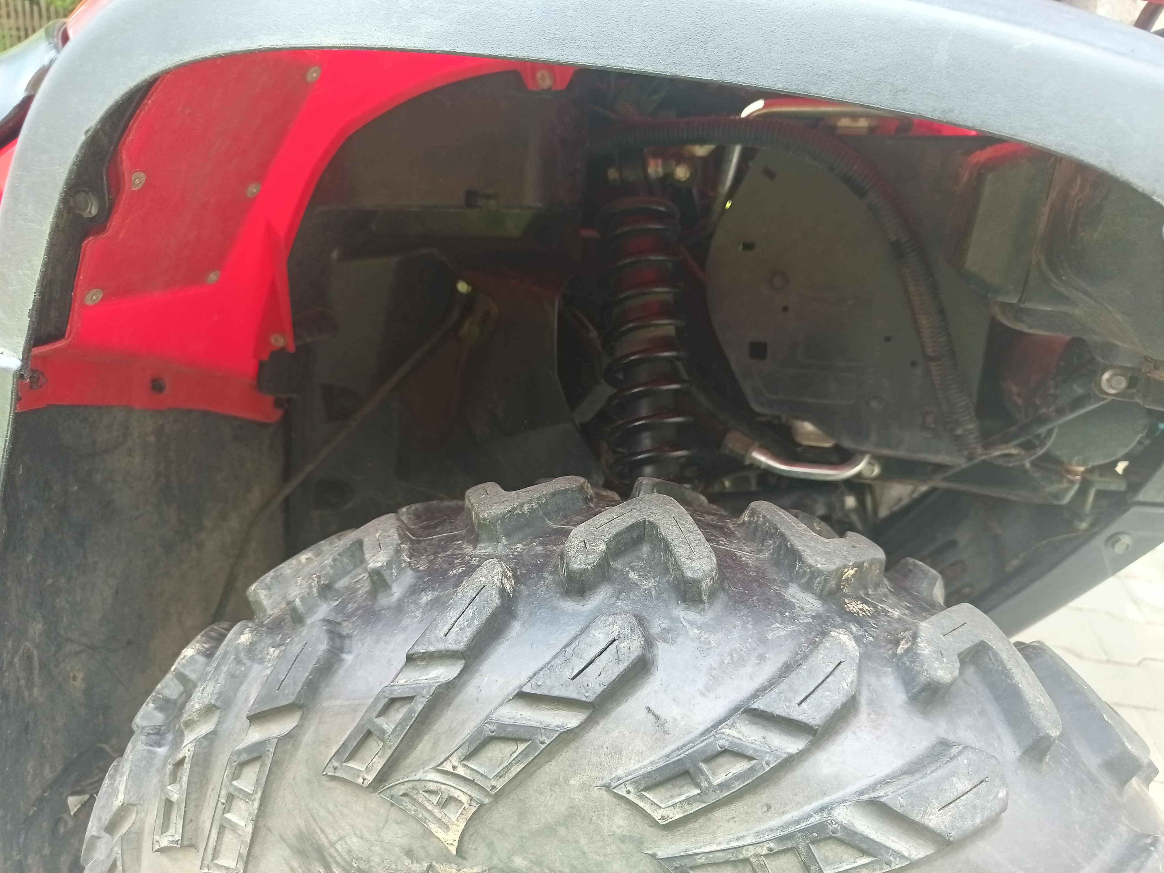 Quad Honda TRX 500 - napęd 4x4 lub 4x2.