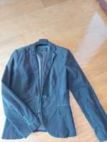 Blazer castanho da Zara, bombazine, tamanho S/36 - 10 euros