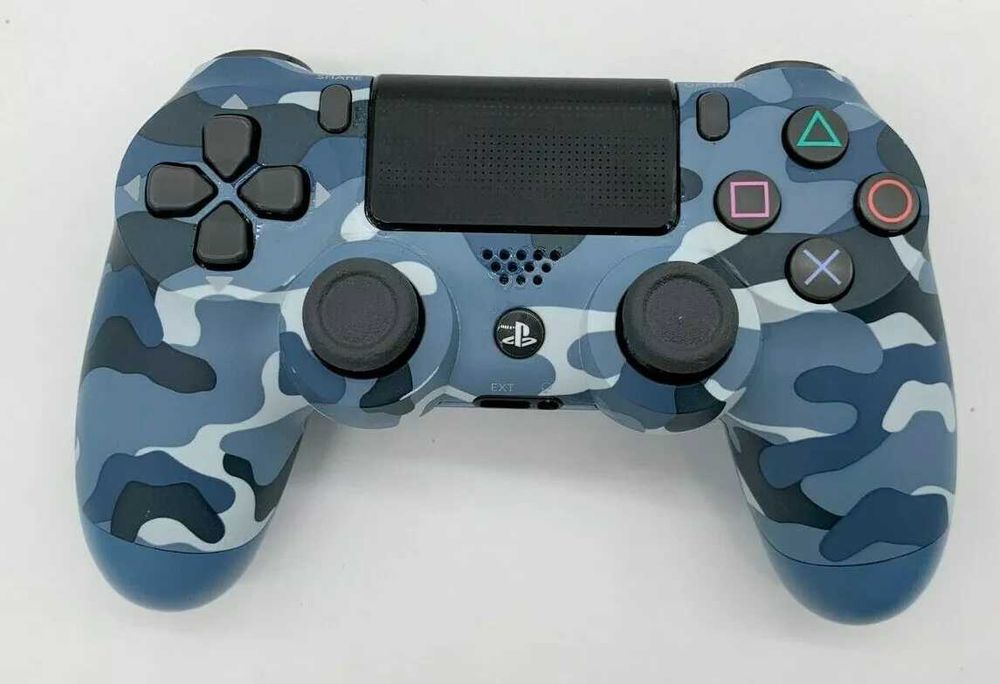 Геймпад DualShock 4 для PS4 – оригинал Blue Camouflage |  / Б/у