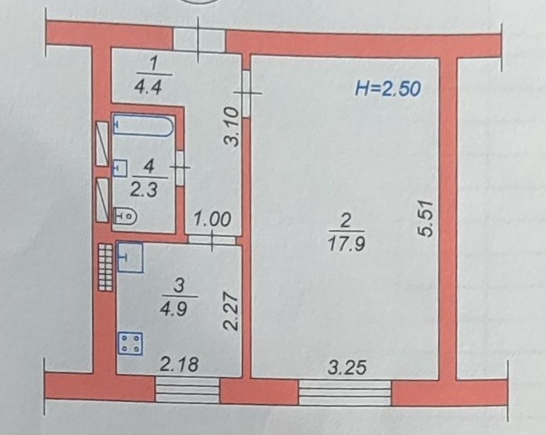 Продам квартиру в центрі Вишневого