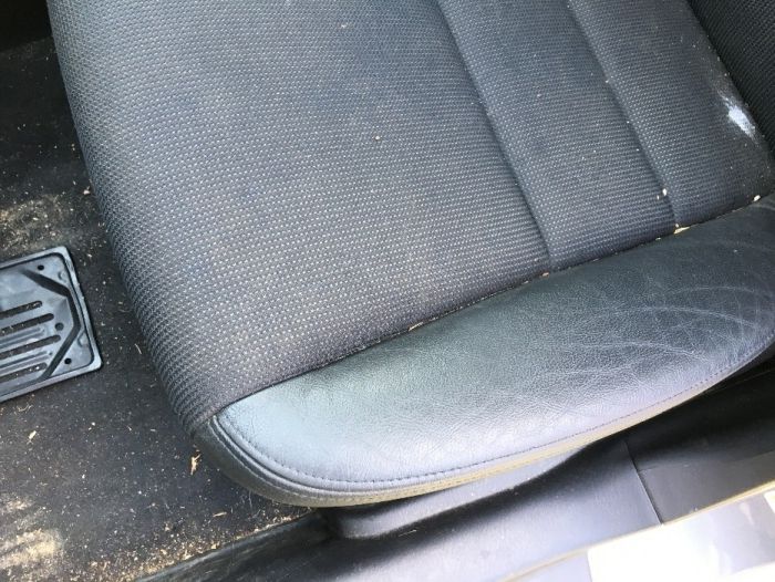 HONDA CIVIC VII kompletne wnętrze półskóra