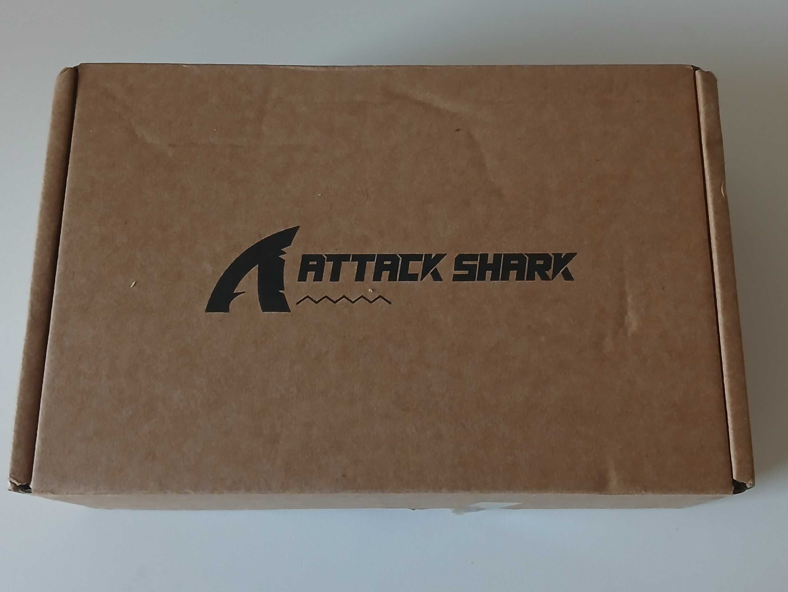 Myszka Attack Shark X11 (BIAŁA) + stacja ładująca  NOWA