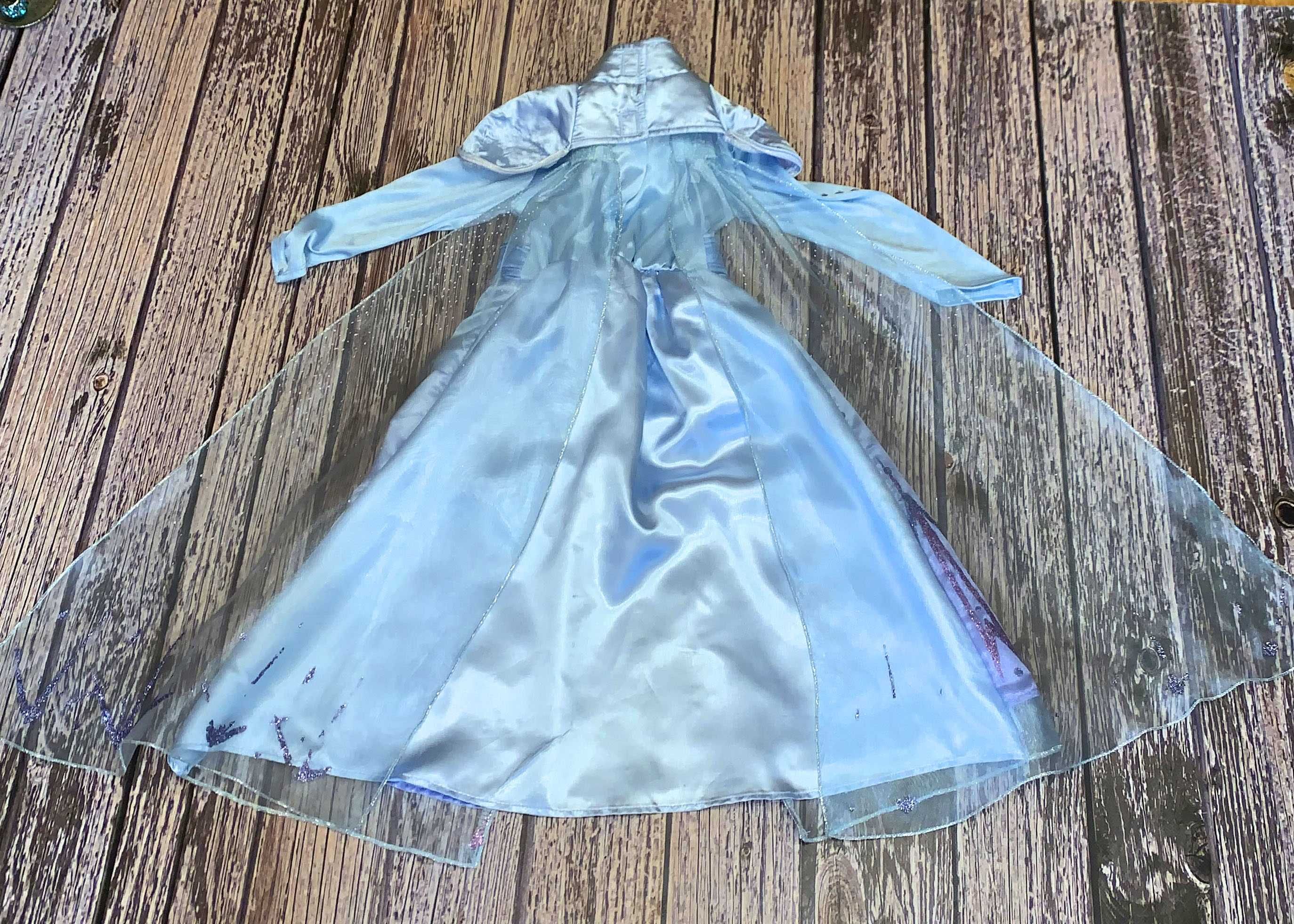 Новогоднее платье Эльза Холодное сердце для девочки 2-3 года, 92-98 см