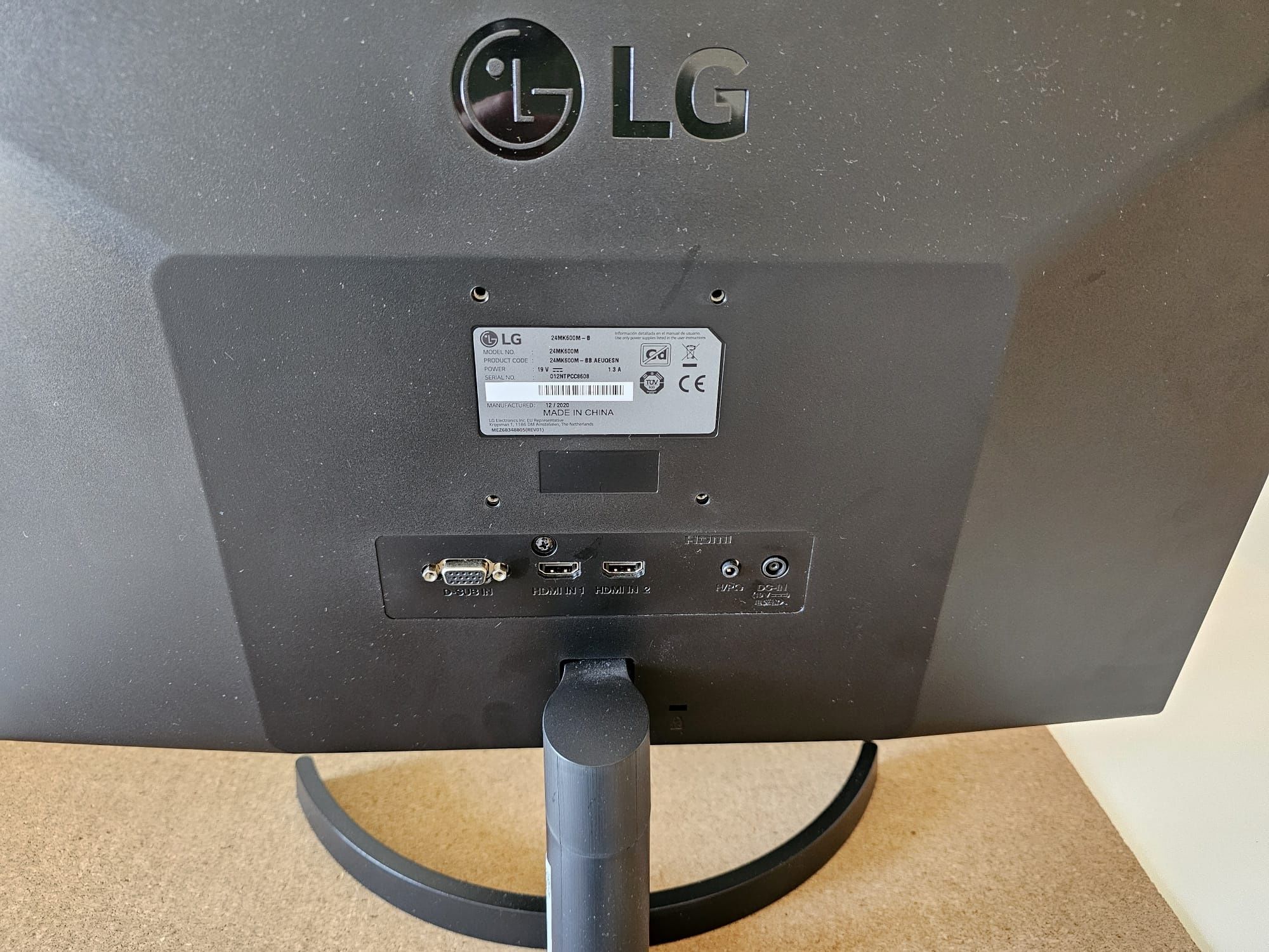 Monitor LG 24MK600M-B