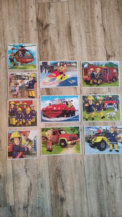 Puzzle Trefl 10 w 1 Strażak Sam