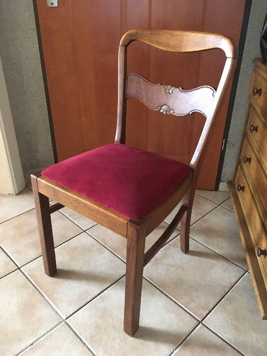 Piękne krzesło - ANTYK - oparcie rzeźbione !!!