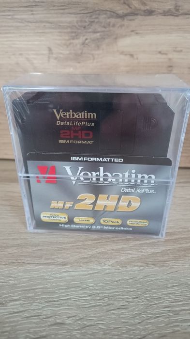 Dyskietki 3,5" Verbatim MF2HD - nowe