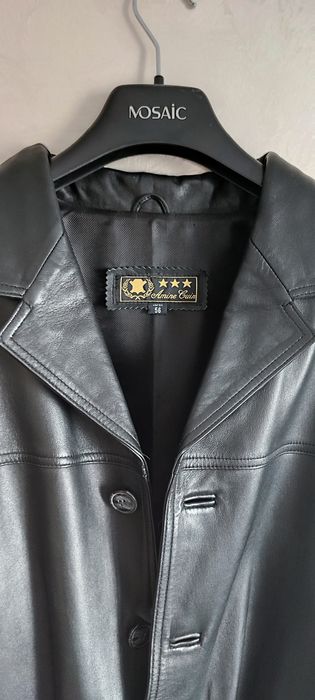 Пиджак - натуральная кожа из ягненка, новый. Размер 54-56.
