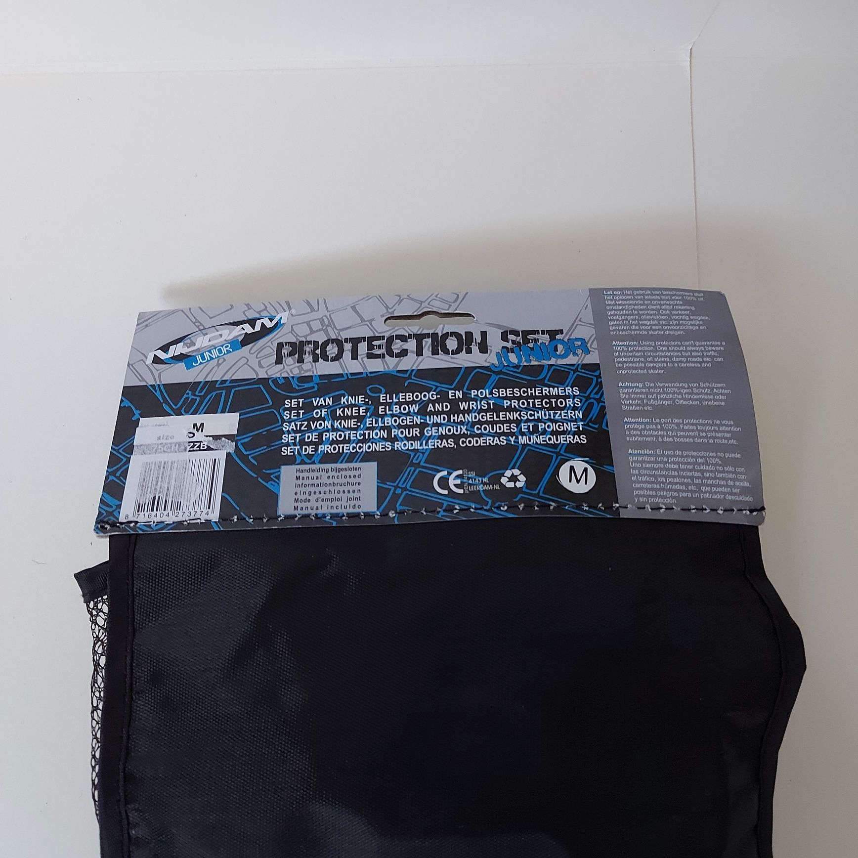 Ochraniacze Nijdam junior Protection Set rolki hulajnoga protektory M