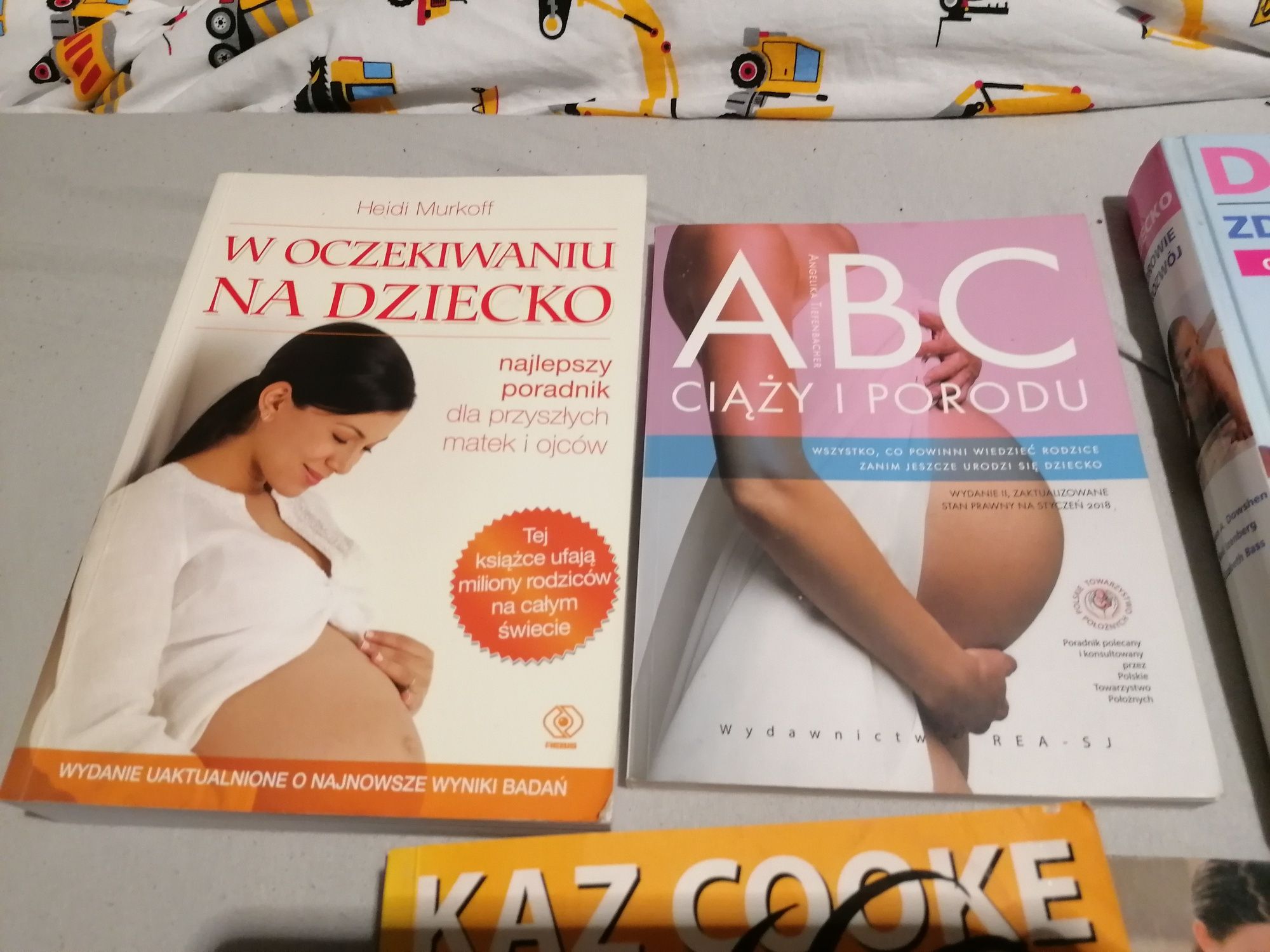 Książki abc ciąży i porodu, w oczekiwaniu na dziecko