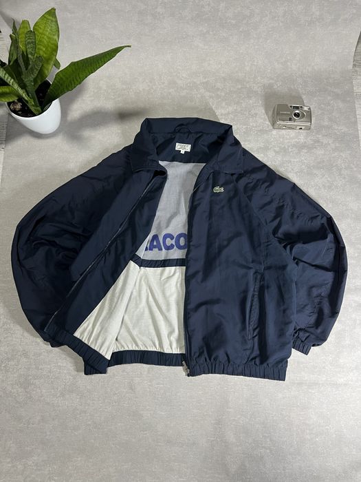 Куртка Vintage Lacoste jacket / Вінтаж Лакост вітровка, харик зіп