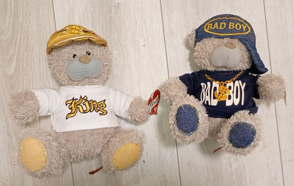 King i Bad Boy 2 nowe misie 20 cm