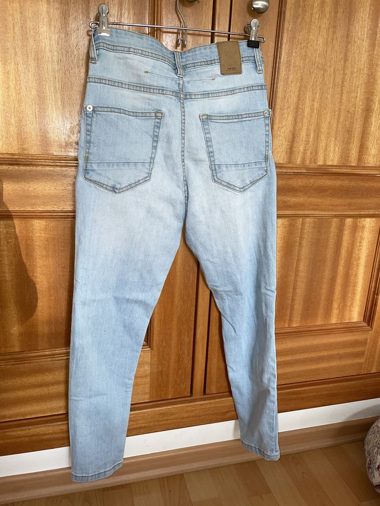 Calça de ganga Homem Zara