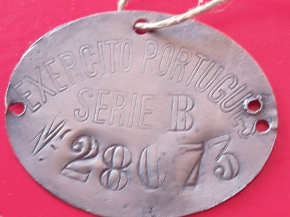 Dog tag do exército português