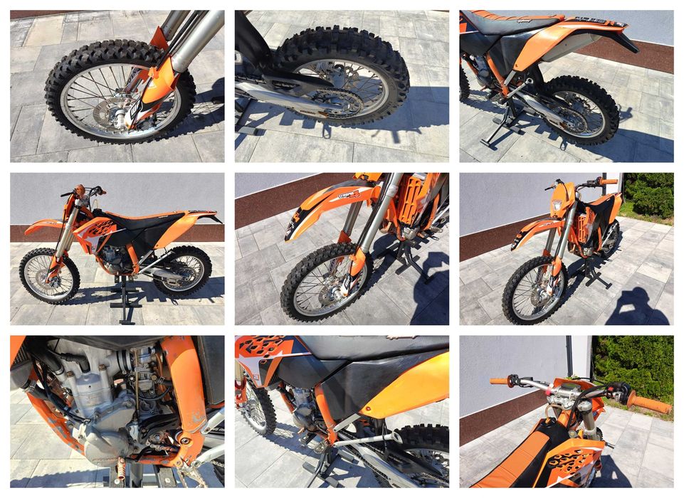KTM EXC-F 250 Six Days, 2009 r. MOTOSEAT, transport, raty!