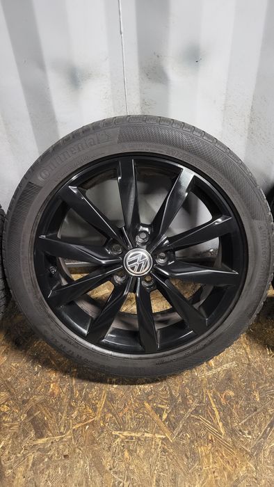 Alufelgi VW Dijon 17" 5x112 z oponami 205/50 R17 Golf 7 6 GTI Touran