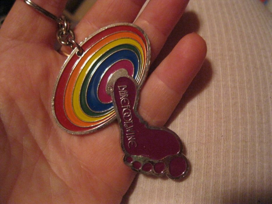брелок для ключей barefoot wine металл вино сувенир key ring