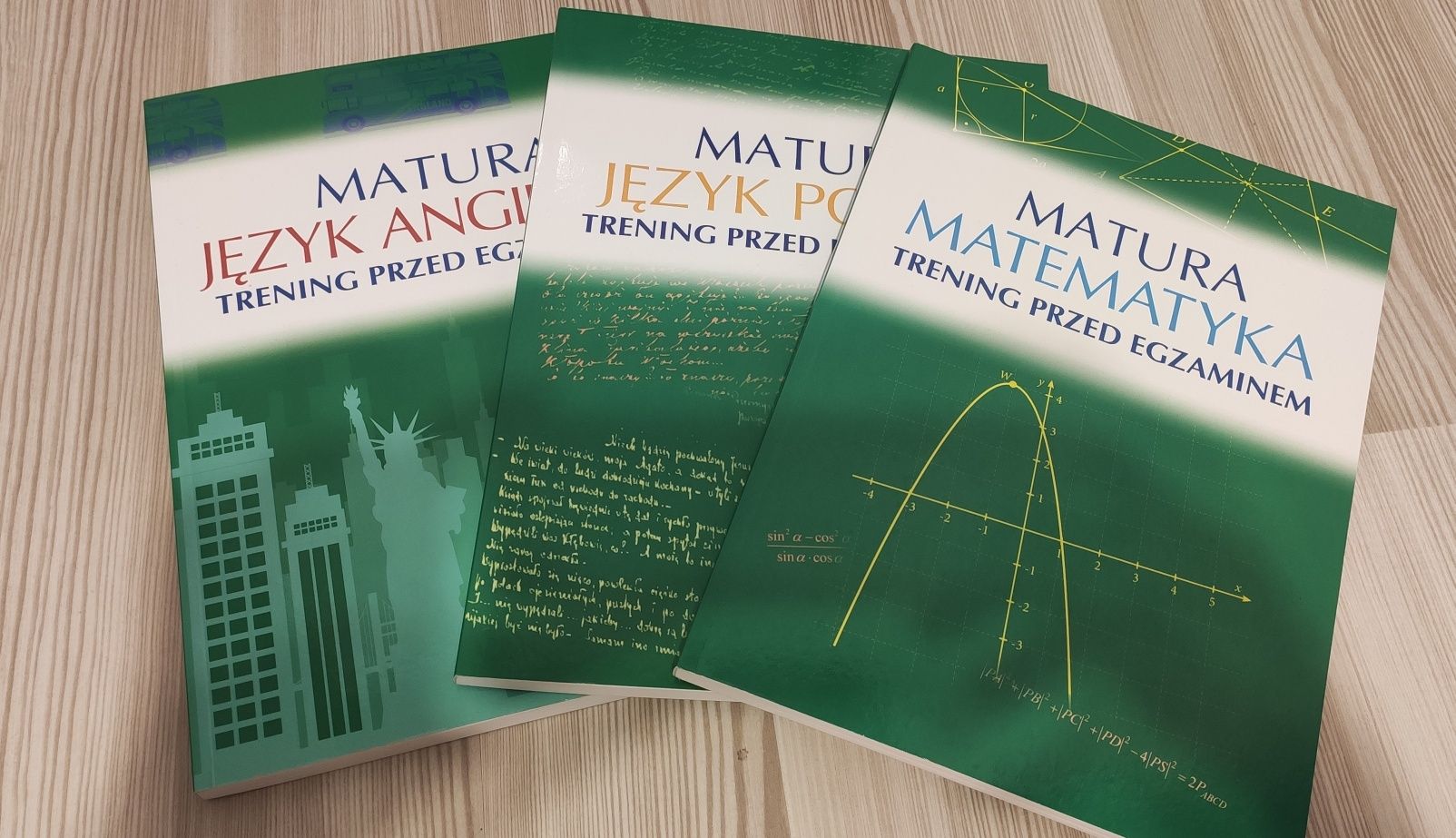 Matura matematyka, język angielski, język polski trening przed egzamin