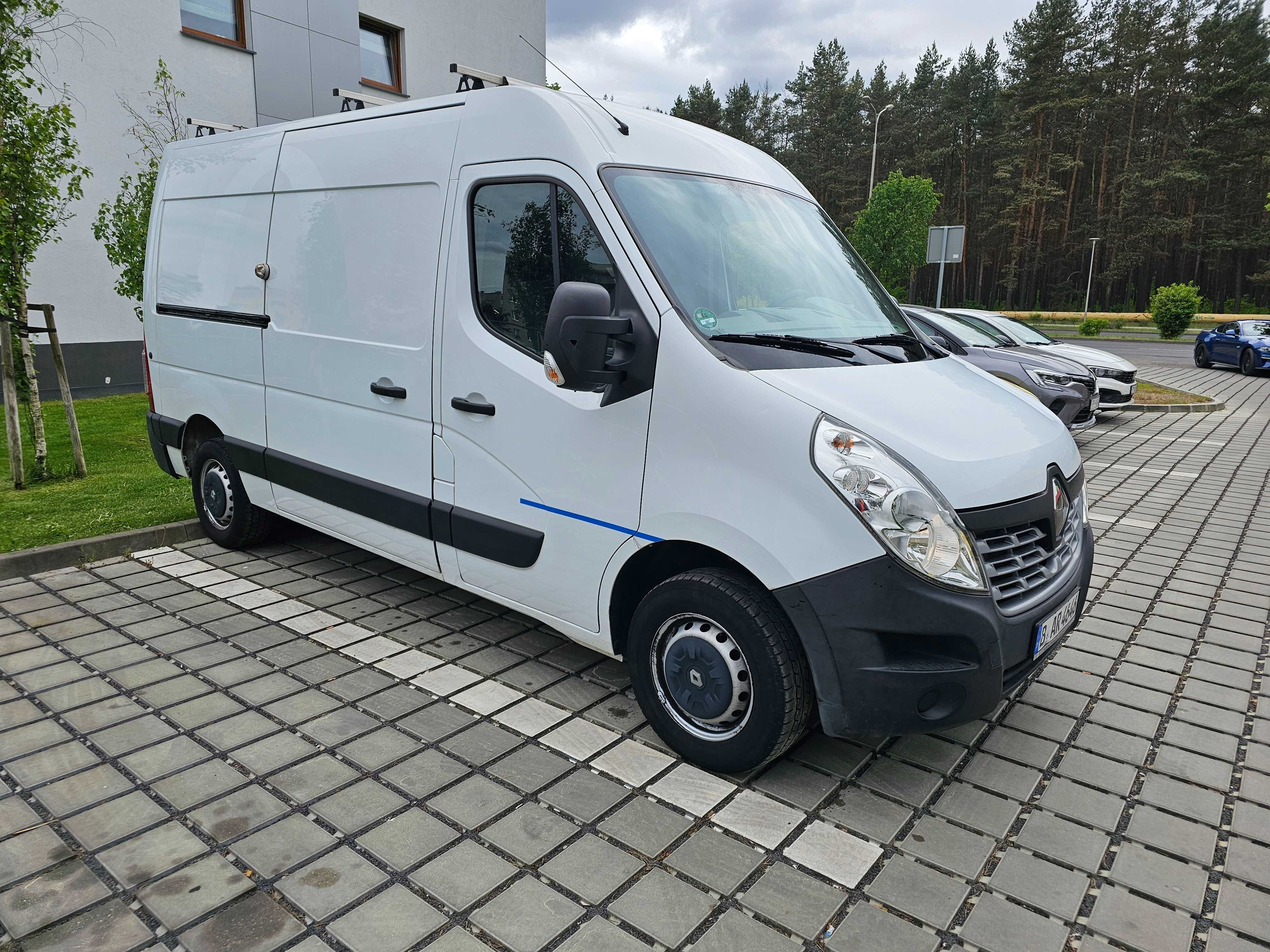 Renault Master blaszak faktura VAT marża klima bezwypadkowy 134tys km