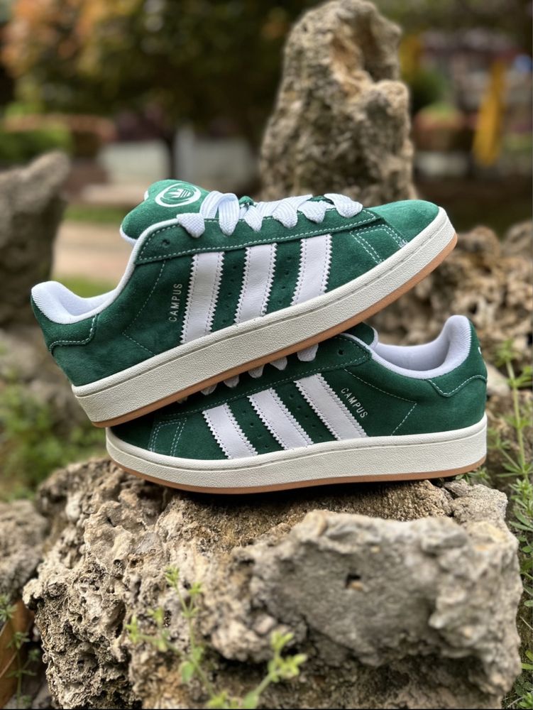 Кросівки кеди Adidas Original Campus 00s Green зелені адідас кампус