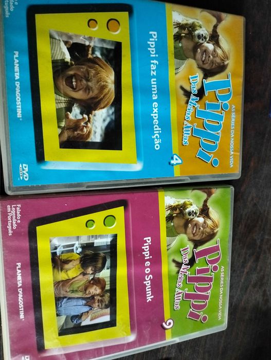 5 DVDs infantis em bom estado