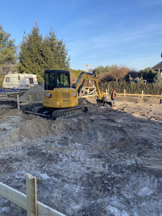 Usługi minikoparka koparka koparko ładowarka