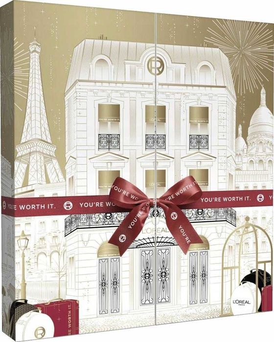 LOREAL Paris Kalendarz Adwentowy Kosmetyki Włosy Makijaż 2025