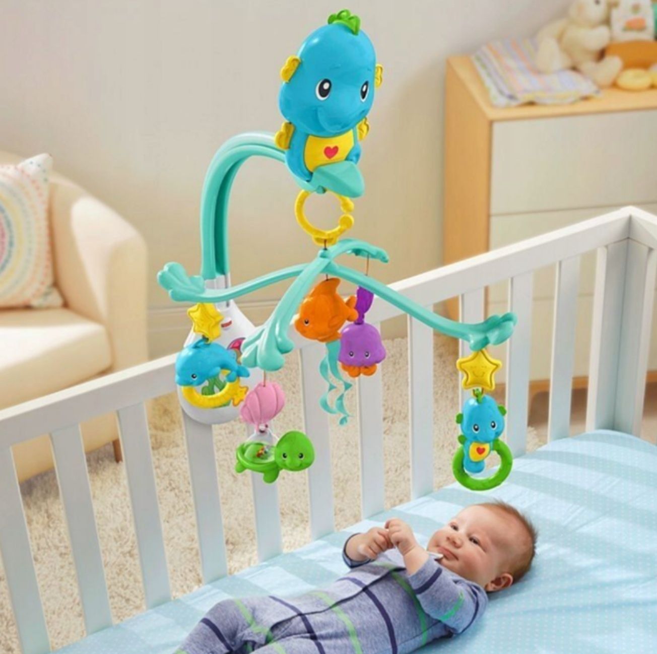 Музыкальный мобиль "Подводные друзья" Fisher Price