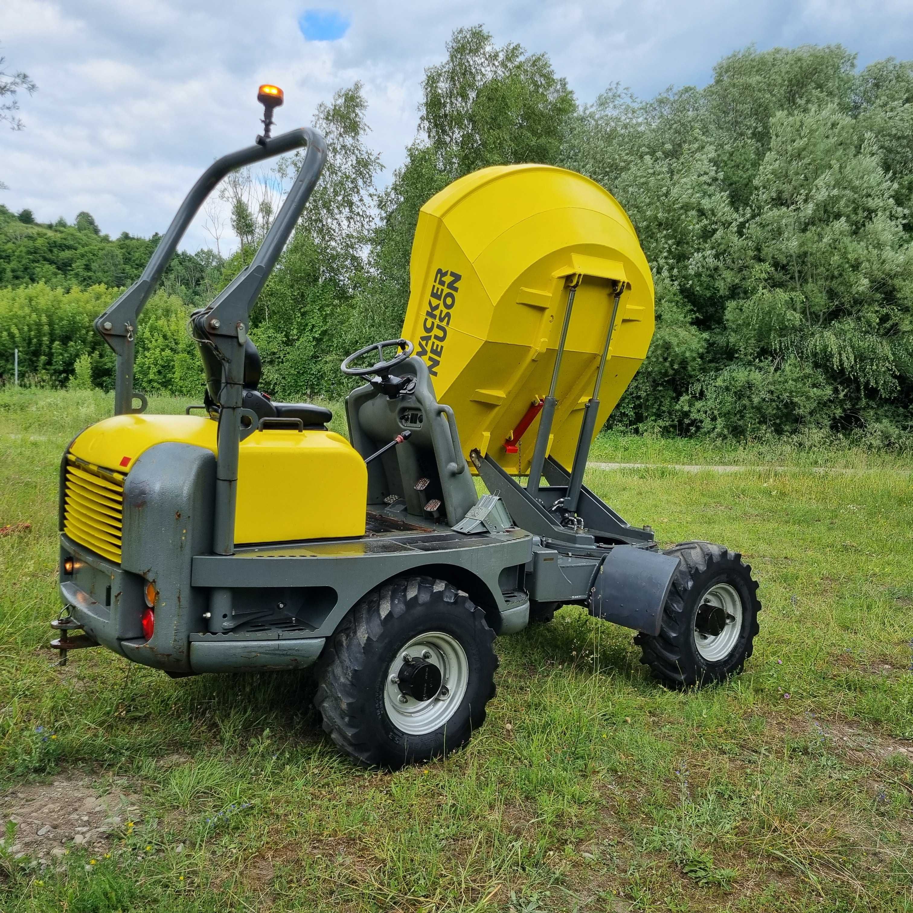 Wozidło 4t Wacker Neuson 4001 z Norwegii 2100mt 4x4+KIPER+OBRÓT 2017r