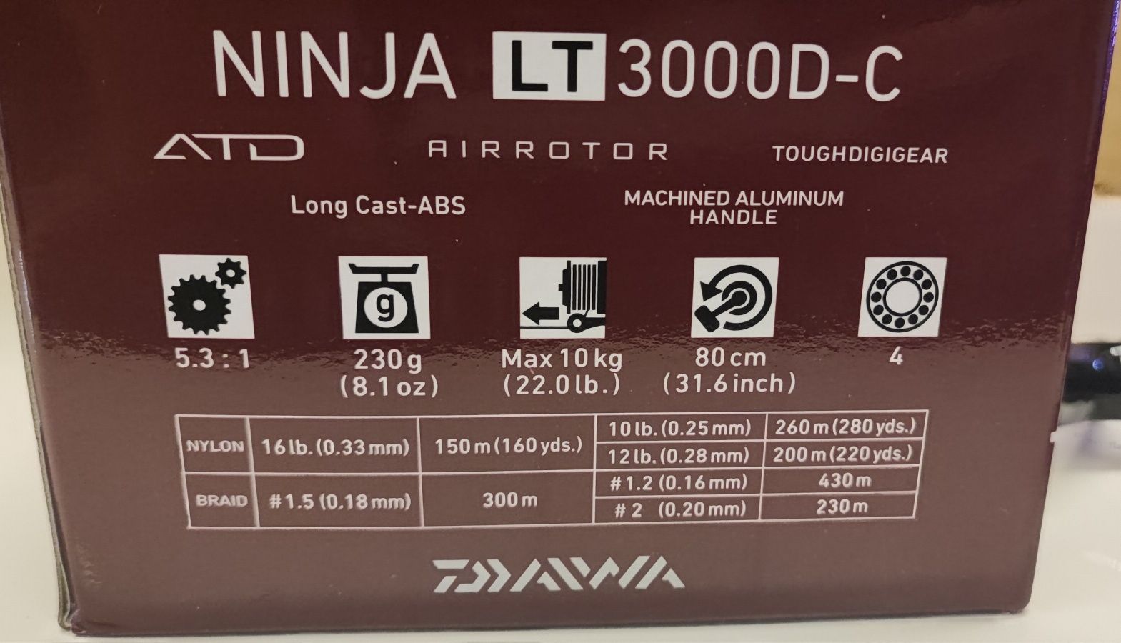 Kołowrotek NINJA LT3000D-C