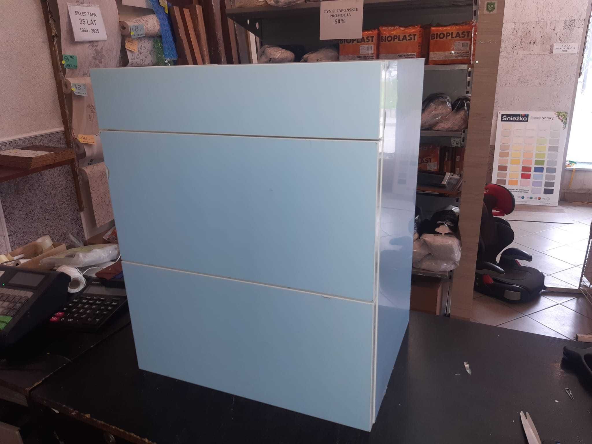 Zestaw łazienkowy Umywalka z  konglomeratu  szer.50 cm +szafka wisząca