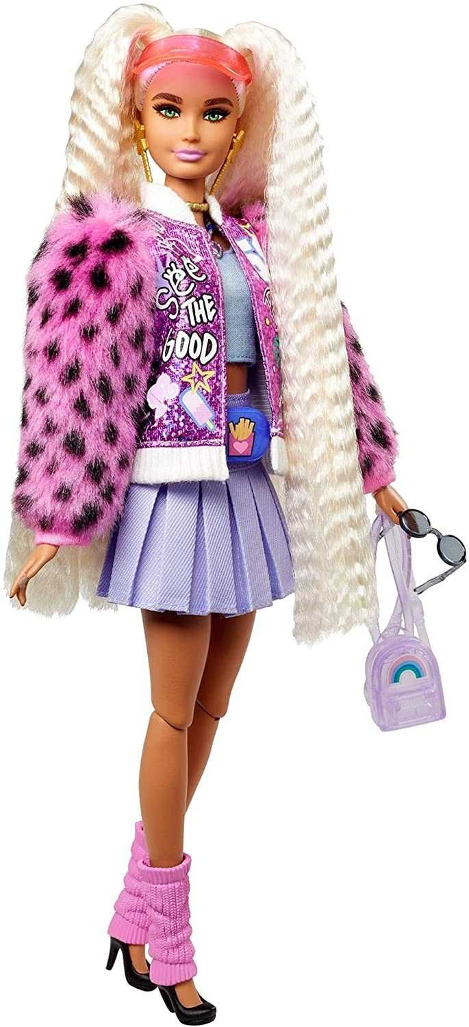 Лялька Барбі Екстра з ведмежам Barbie Extra Mattel