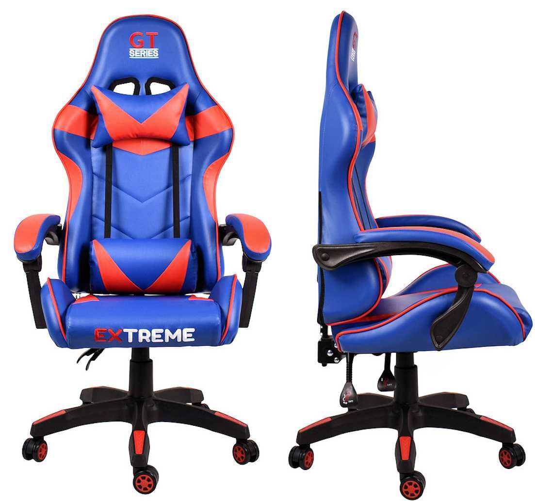 Fotel dla graczy do biurka Extreme GT Blue/Red