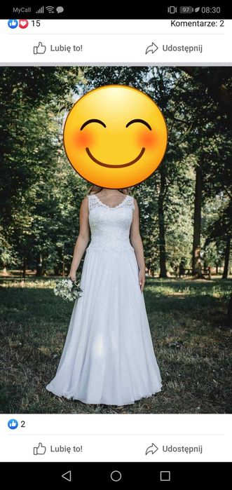 Suknia ślubna styl rustykalny/boho