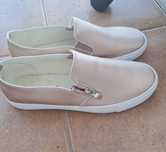 Złote espadryle Seastar