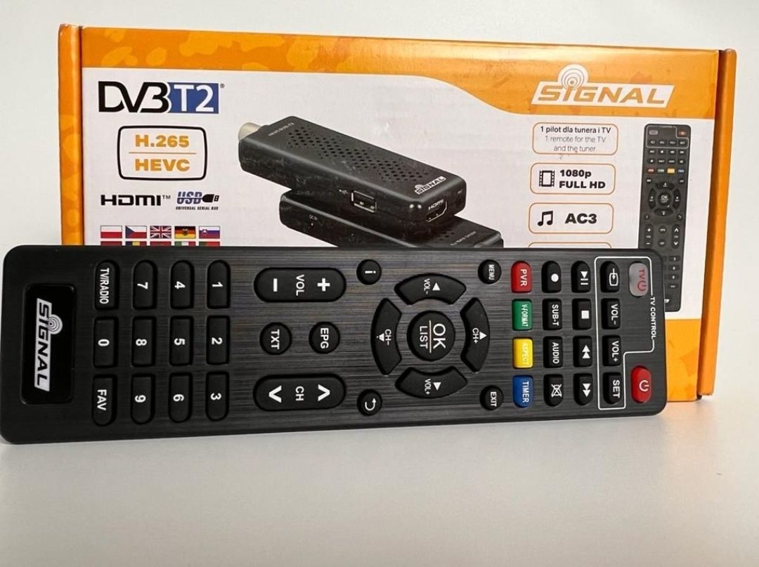 Dekoder tuner DVB-T T2 signal mini