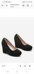 Buty na koturnie rozmiar 40 czarne