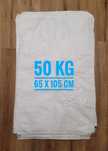 40 x Worek Worki PP Polipropylenowe 50kg Zboże Pasze Gruz 65x105 MOCNE
