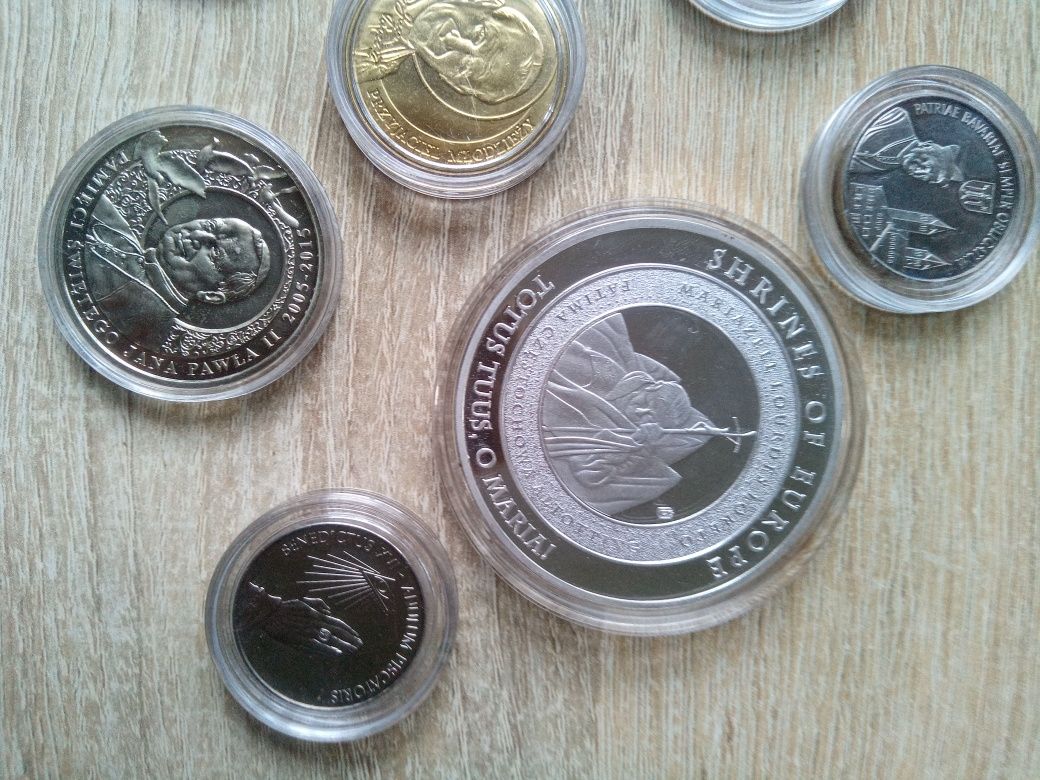 Kolekcja monet medali Jan Paweł 2 Somali